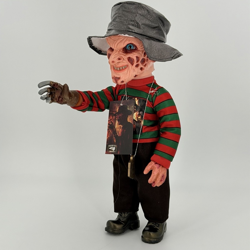 Freddy Krueger Nightmare On Elm Street Doll 14" Mexican Bootleg KO Horror Lights - Picture 1 of 8